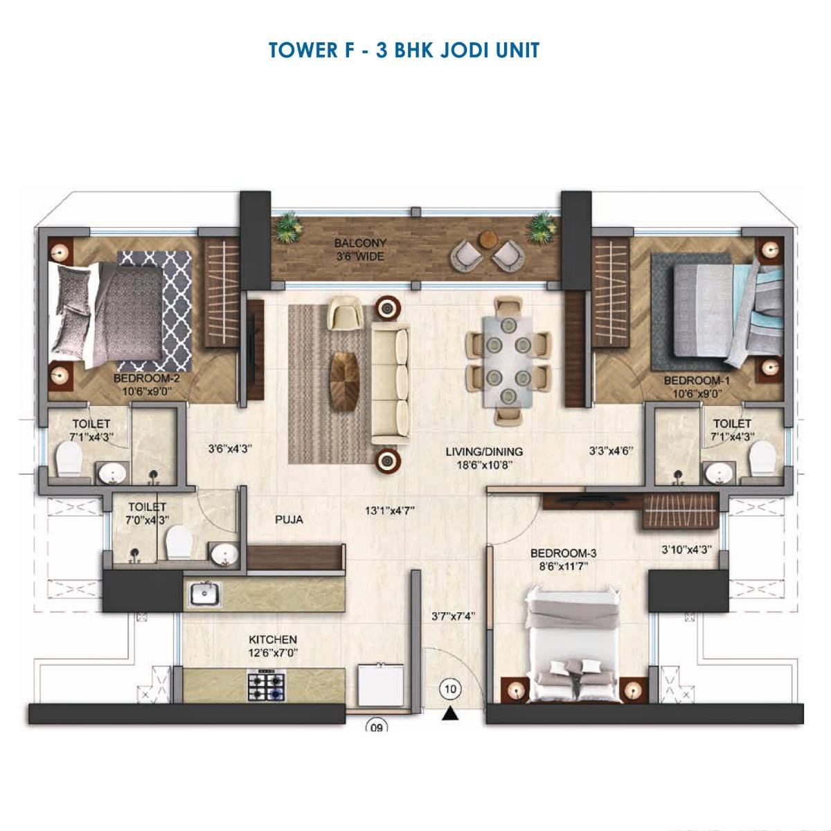 3 BHK