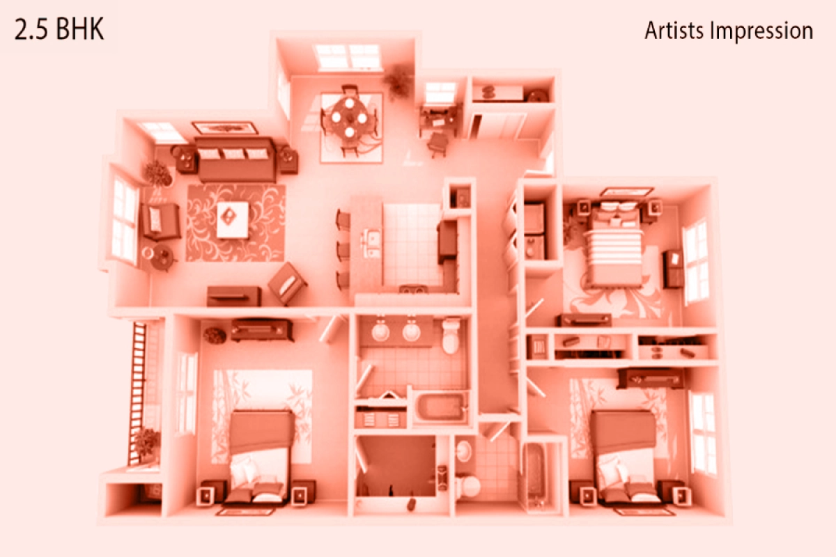 2.5 BHK